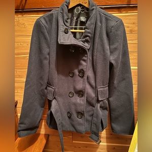 Navy pea coat